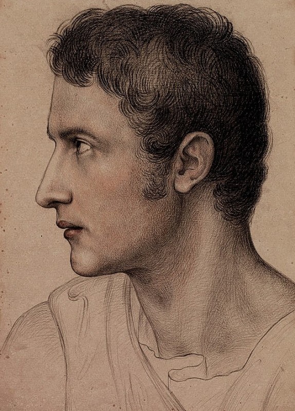 "Drawing. Portrait" by Marie Ellenrieder