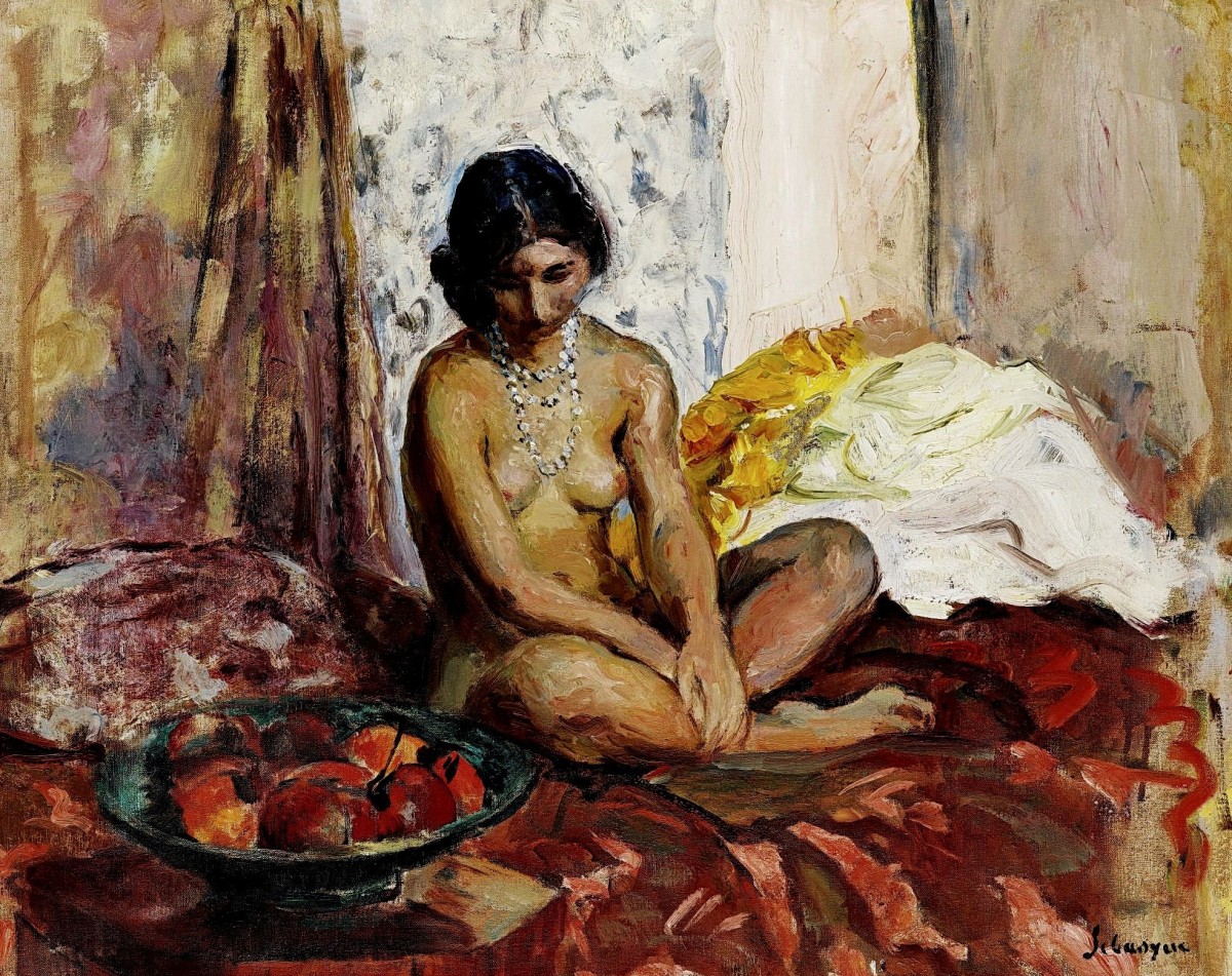 "Композиция. Обнаженка" by Хенри Лебаскьюуе