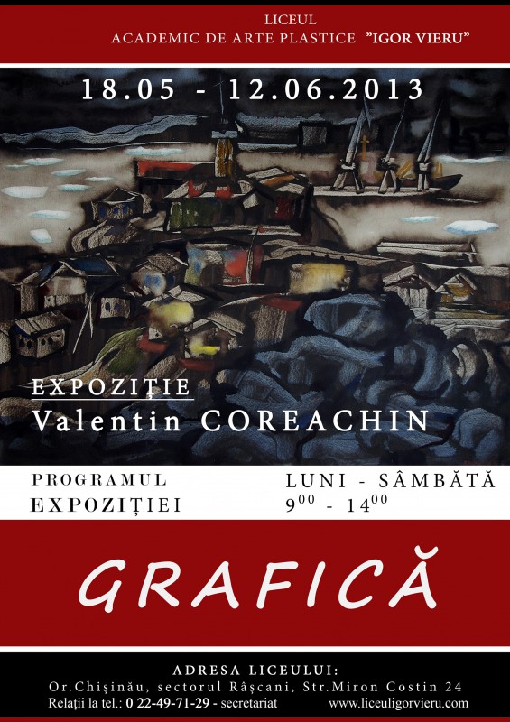 Graphics exhibition - Valentin Coreachin