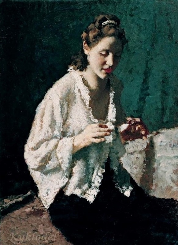 "Painting. Portrait" by Aleksei Vladimirovich Isupov