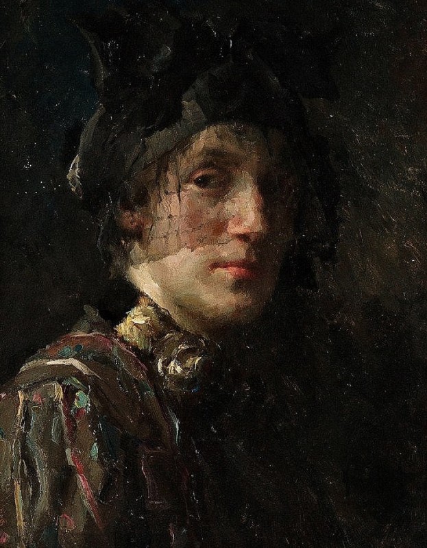 "Pictură. Portret" by Hans Best