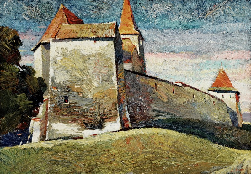 "Transilvania" by Анатол Гимпу, 2005, 400x600mm, масло / холст