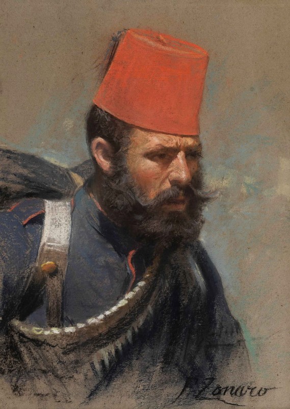 "Живопись. Портрет" by Fausto Zonaro