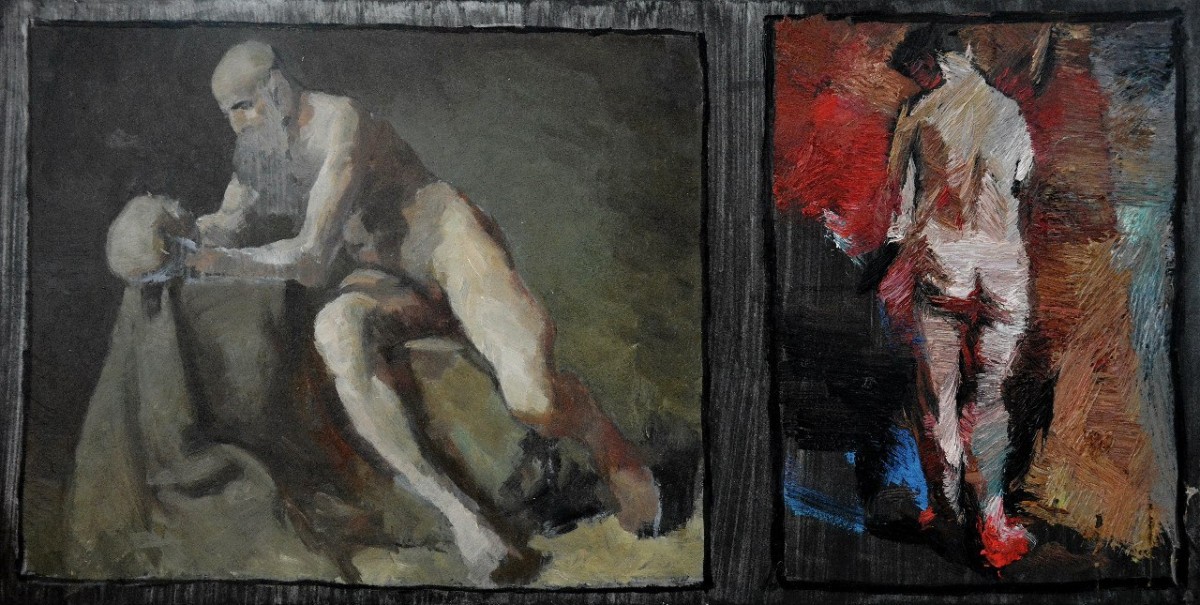 "Nude. Copy. Study process" by Ion Golubei