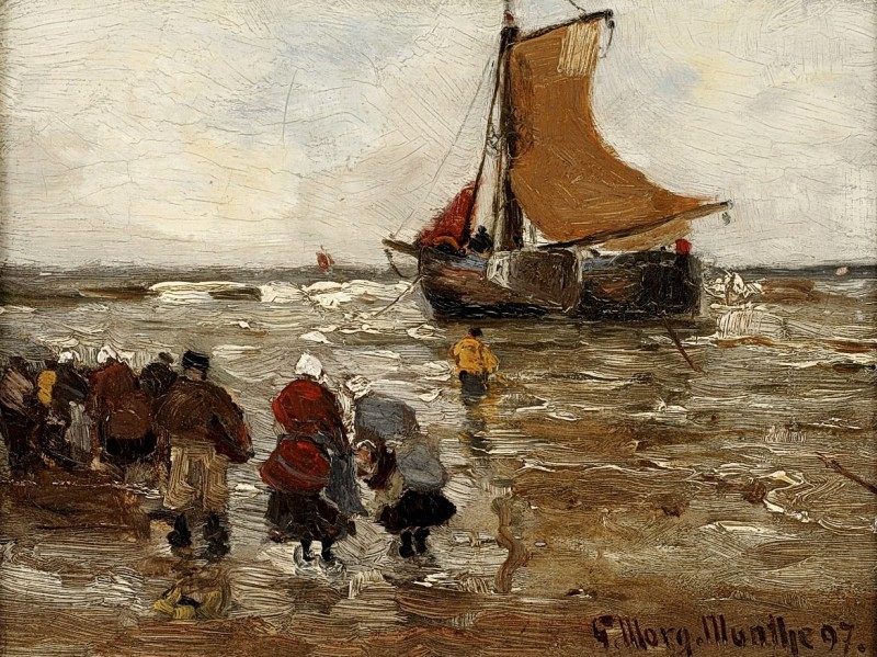 "Composition" by Gerhard Morgenstjerne Munthe