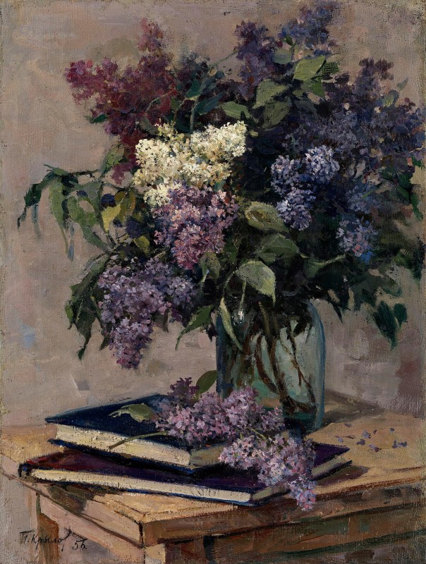 "Painting. Still life" by Porfiry Nikitich Krylov