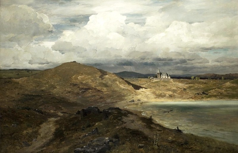 "Pictură. Peisaj" by Heinrich Hartung