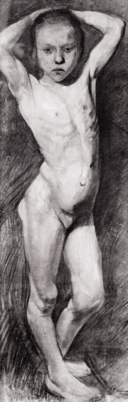 "Drawing. Nude. Figure" by Paula Modersohn-Becker