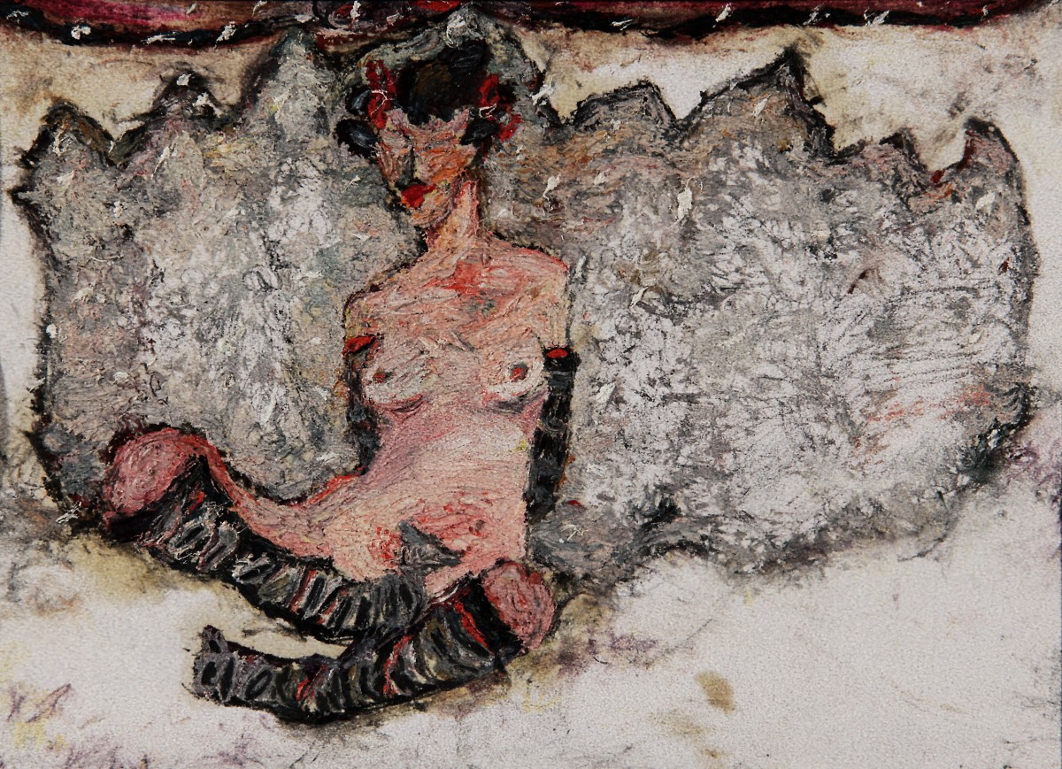 "Compoziție. Nud" by Olga Ilieș, 1999