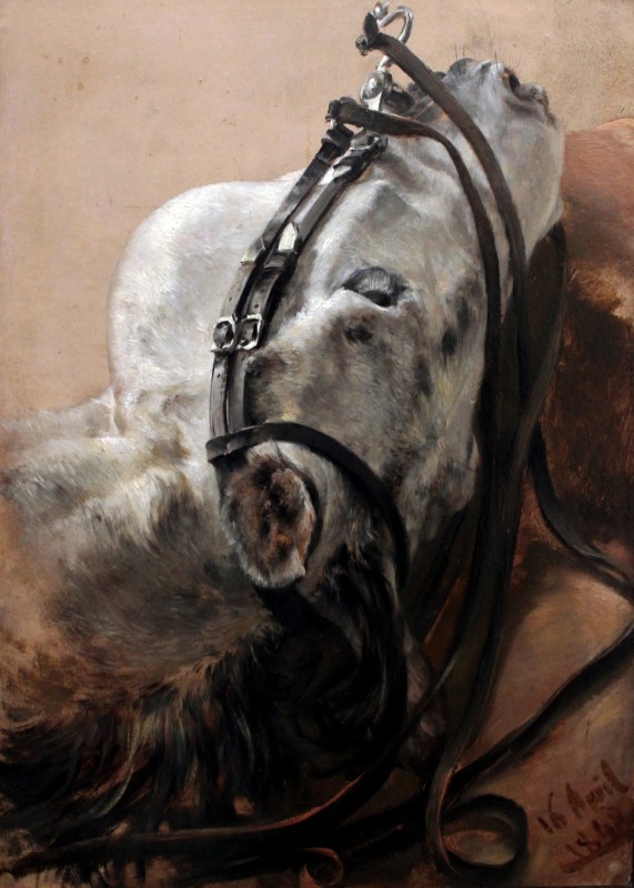 "Painting. Animals" by Adolph von Menzel