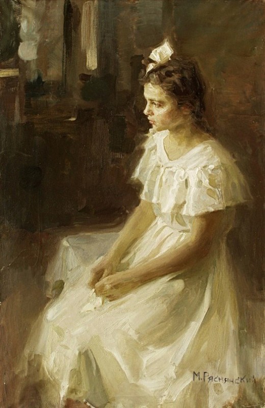 "Pictură. Figură / semifigură" by Mikhail Ryasnyansky