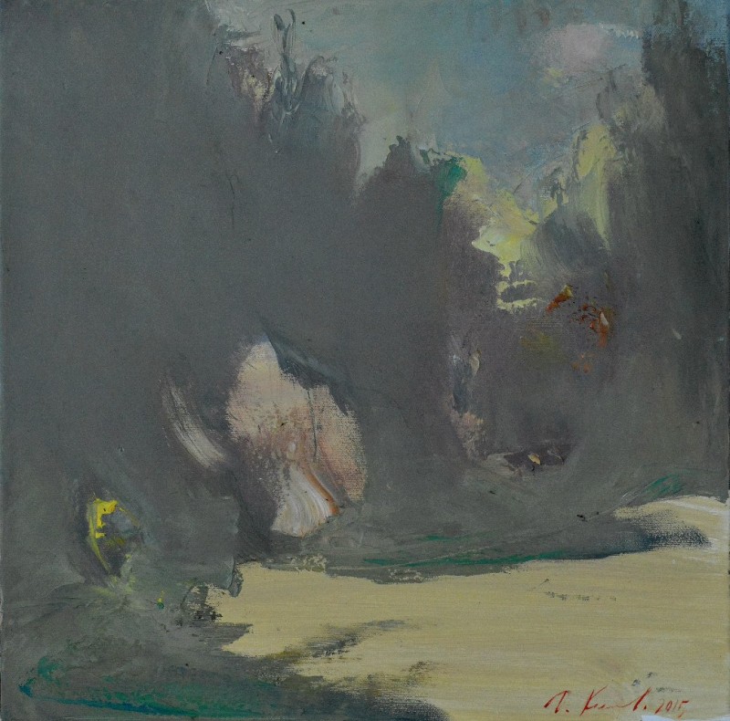 "Painting. Pleinair. Pleinair romania" by Darya Kollegova, oil on canvas