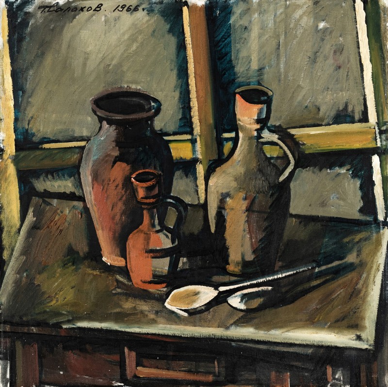 "Painting. Still life" by Tahir Salahov