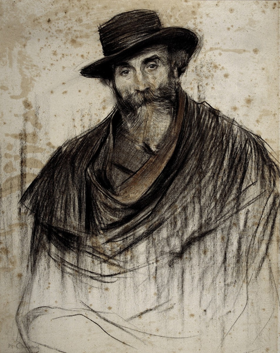 "Painting. Portrait" by Ramon Casas