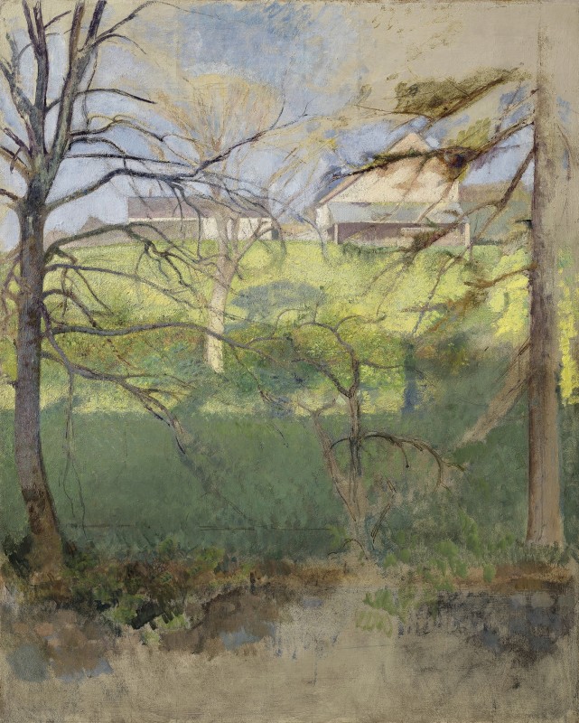 "Painting. Landscape" by Balthus Balthus