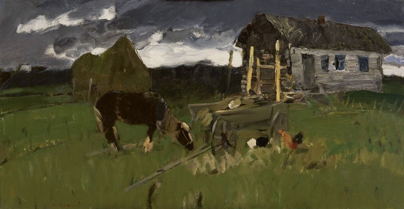 "Pictură. Rural" by Ivan Varichev