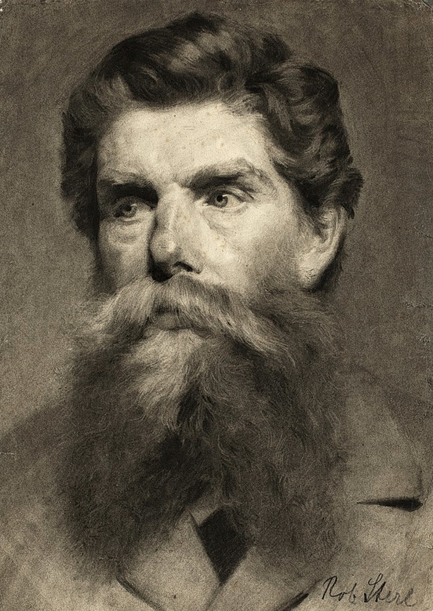 "Painting. Portrait" by Robert Sterl
