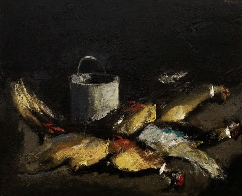 "Pictură. Natură statică" by Mircea Ciobanu
