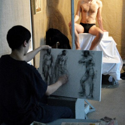 Ziua schițelor și studiilor la Liceul Academic de Arte Plastice Igor VIERU