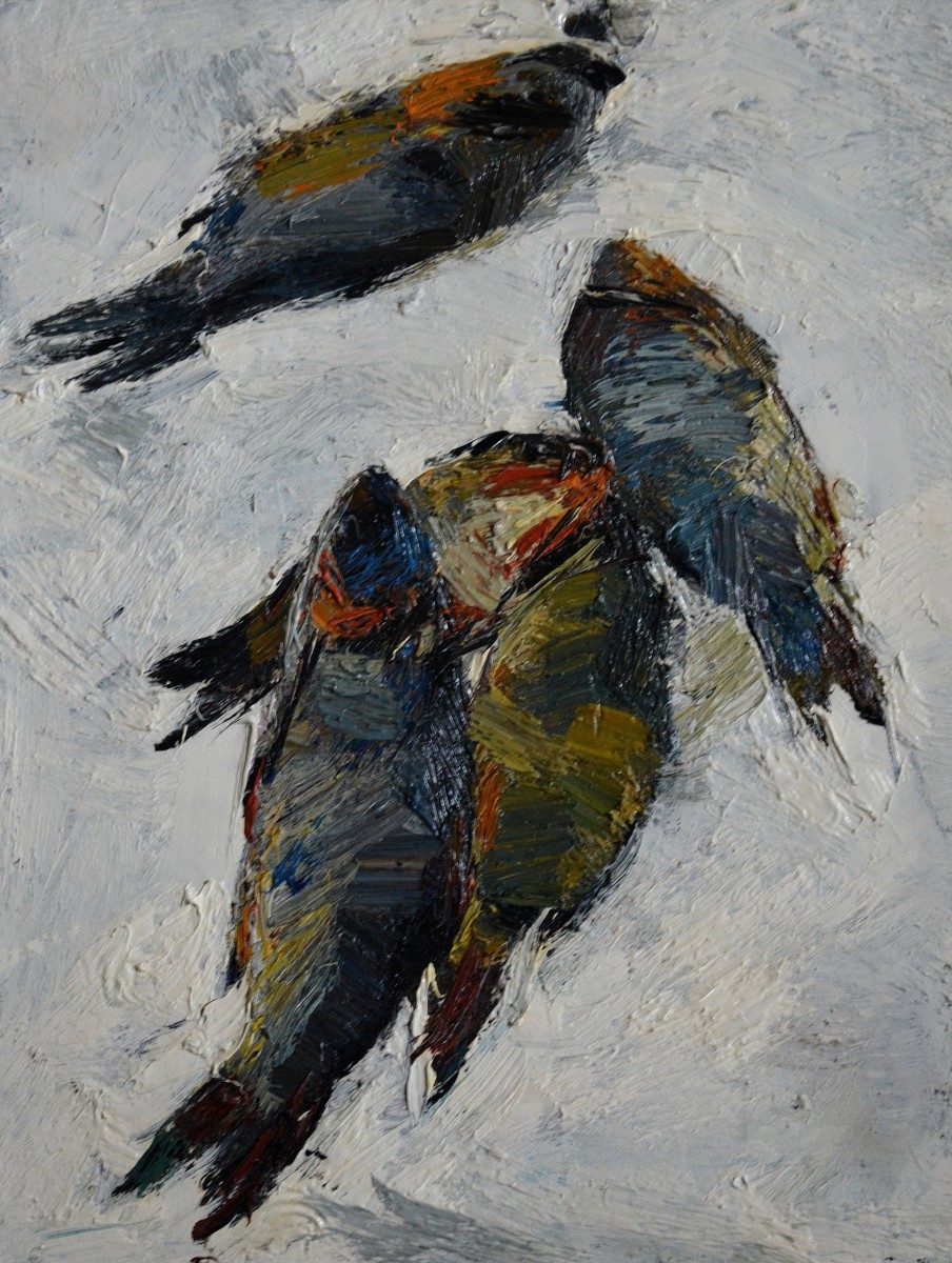 "Painting. Etude. Pleinair. Long term" by Ion Golubei, 420x320mm, oil on canvas