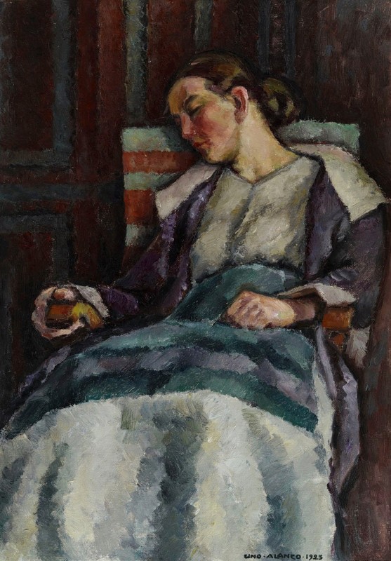 "Painting. Figure" by Uuno Alanko