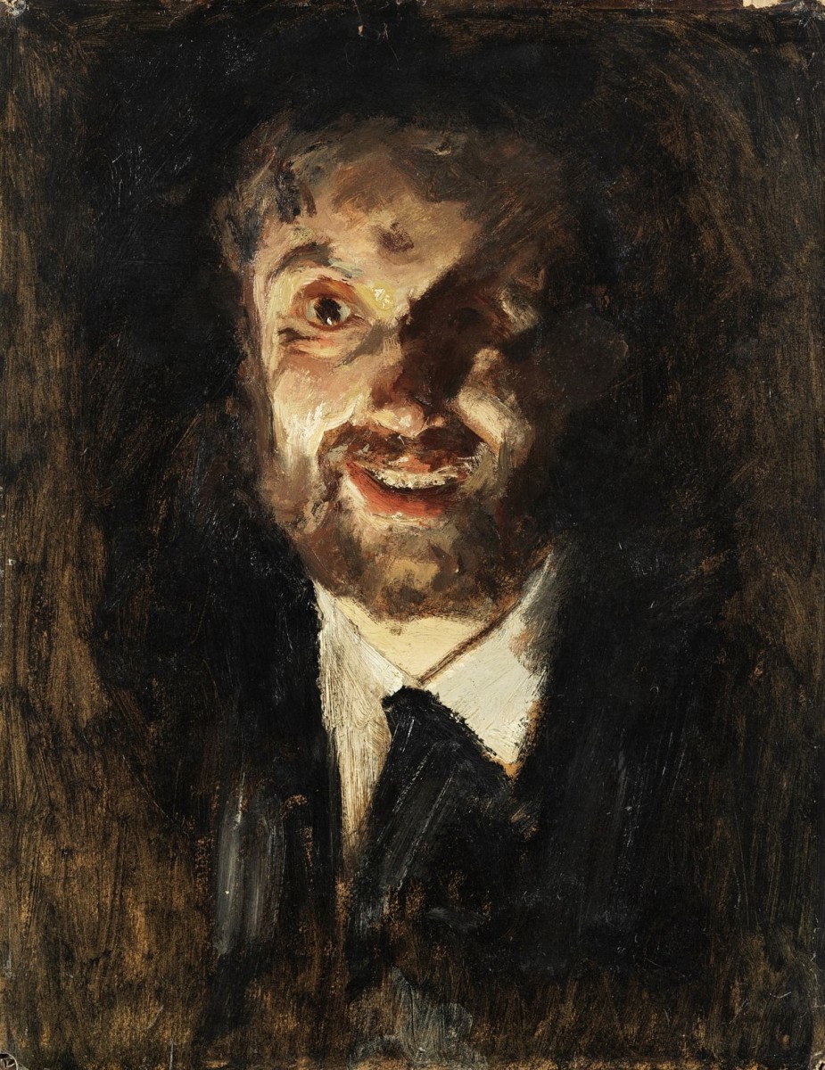 "Painting. Portrait" by Antonio Mancini