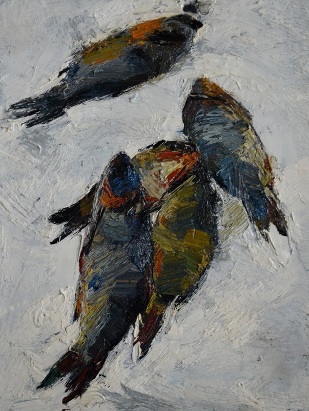 "Painting. Etude. Pleinair. Long term" by Ion Golubei, 420x320mm, oil on canvas