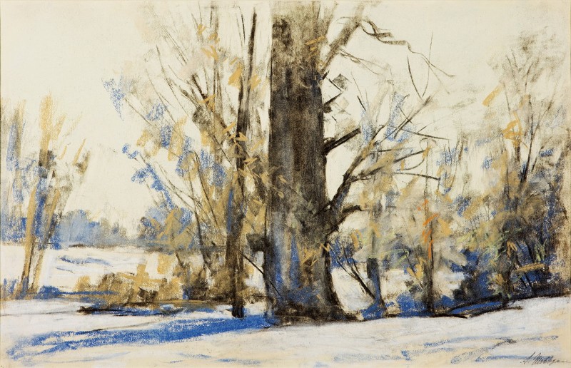"Painting. Landscape" by Alexey Alexeevich Shovkunenko
