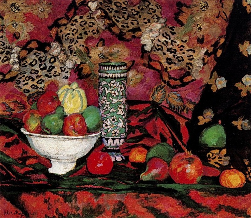 "Pictură. Natură statică" by Ilya Mashkov