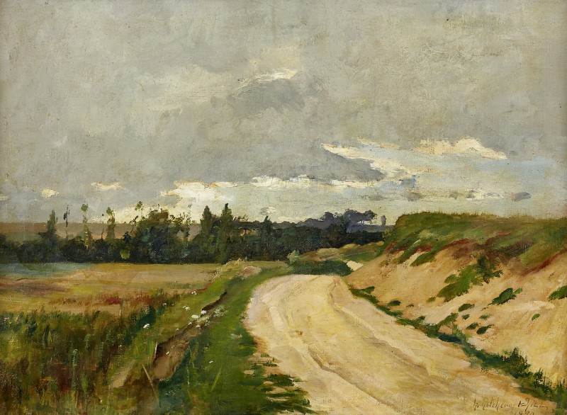 "Painting. Landscape" by Hattie Hutchcraft Hill
