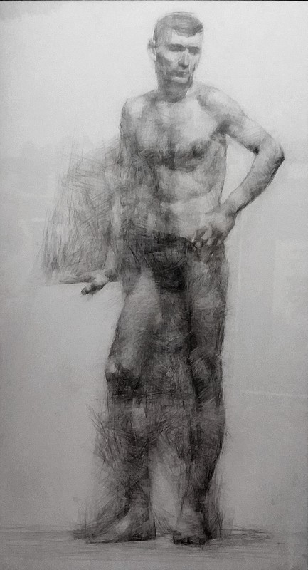 "Nude" by Ion Golubei, 2017