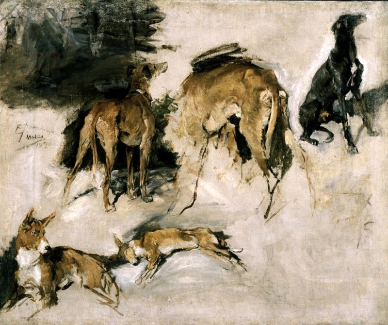 "Pictură. Animale" by Francisco Domingo Marqués