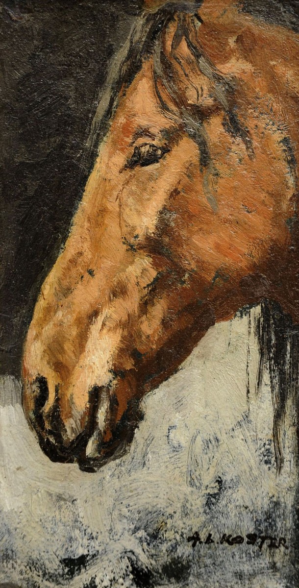 "Pictură. Animale" by Antonie Louis Koster