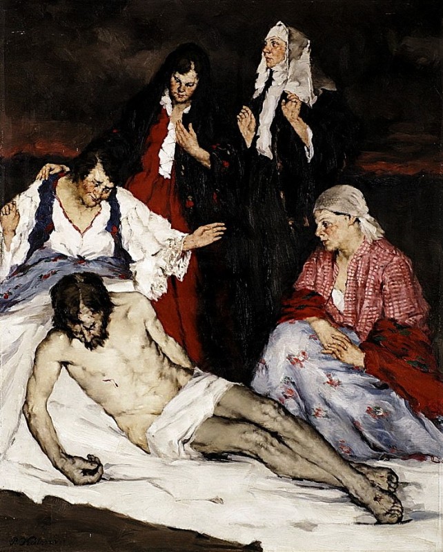 "Painting. People" by Peter Kálmán