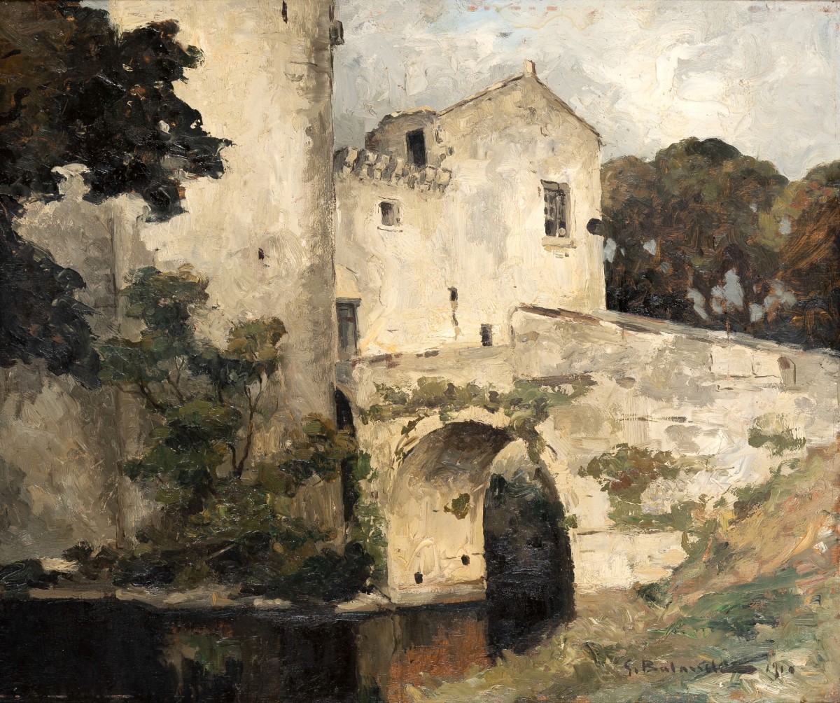 "Pictură. Urban" by Gaston Balande