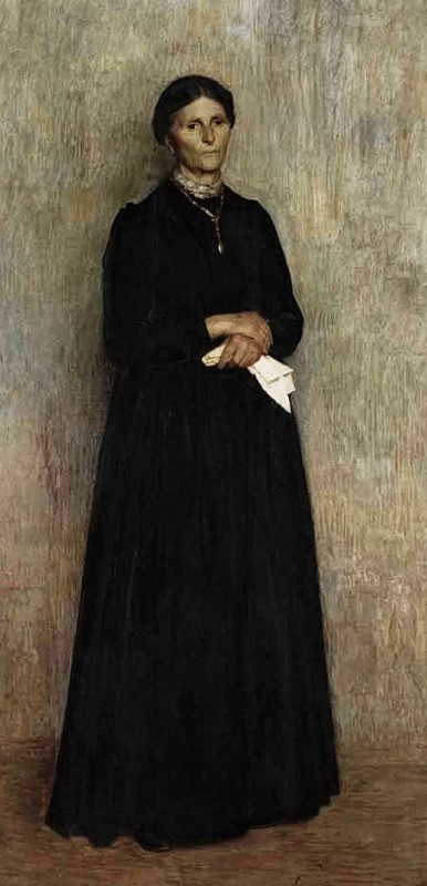 "Painting. Figure" by Giuseppe Pellizza da Volpedo