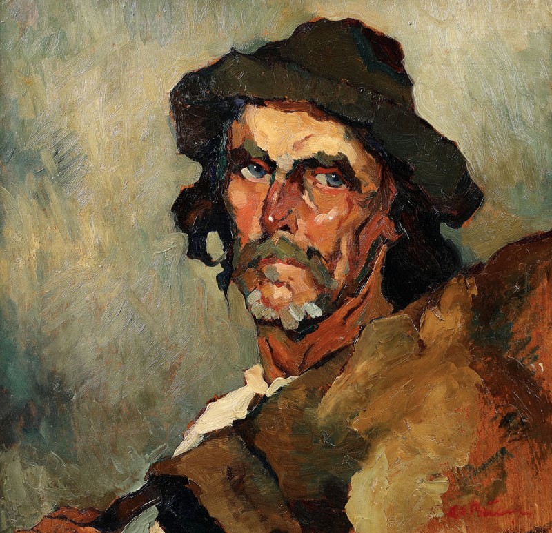 "Painting. Portrait" by Aurel Băeșu