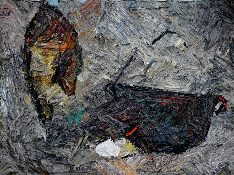 "Studiu" by Vlada Cibuc, 2015, 300x400mm, ulei pe pânză
