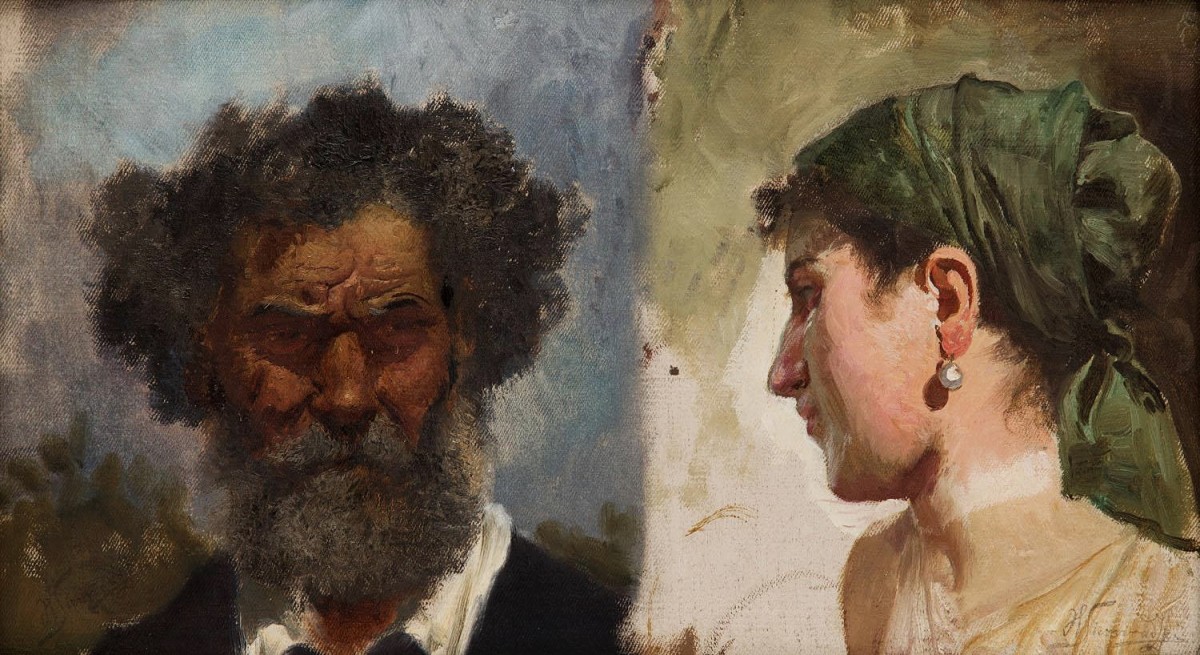 "Pictură. Portret" by Henryk Siemiradzki