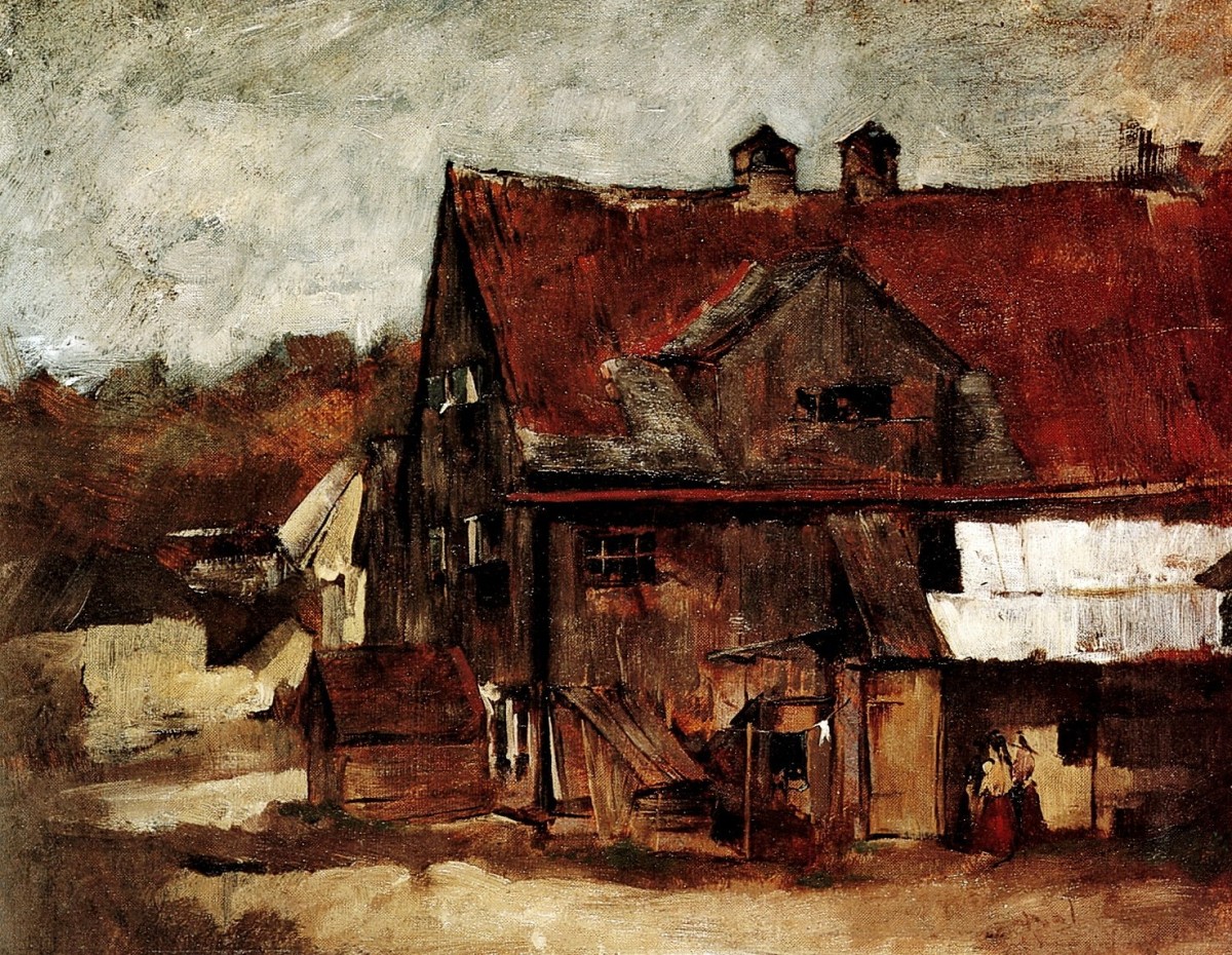 "Painting. Rural" by Friedrich Eckenfelder
