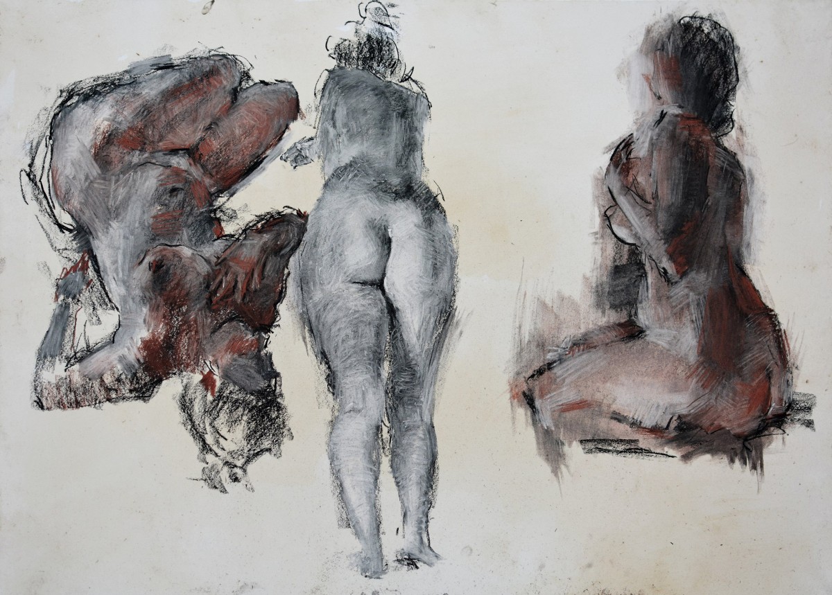 "Crochiu nud" by Angela Plămădeală, 2017