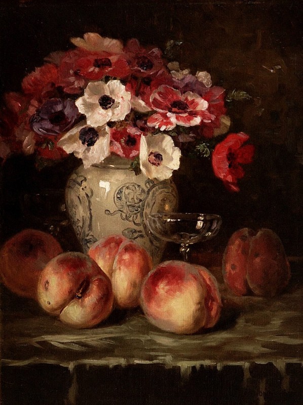 "Compoziție. Natură statică" by Carl Thoma Hofele