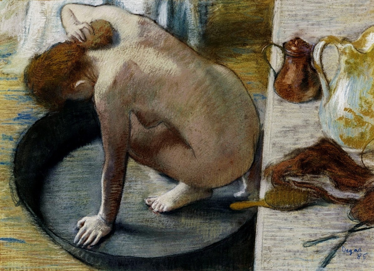 "Painting. Nude" by Edgar Degas