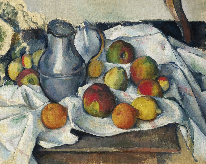 "Painting. Still life" by Paul Cézanne
