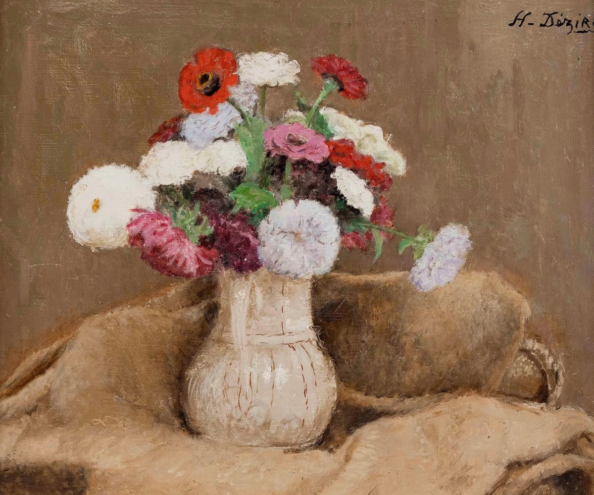"Pictură. Flori" by Henry Déziré