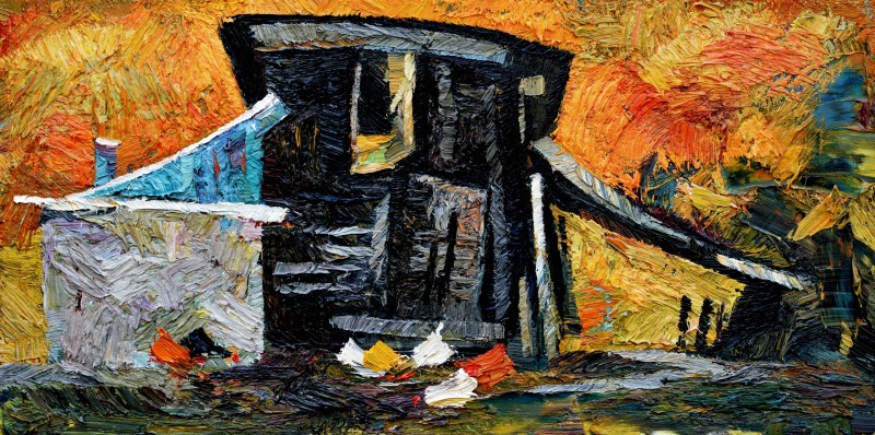 "Painting. Pleinair. Pleinair romania" by Carolina Leagul, oil on canvas