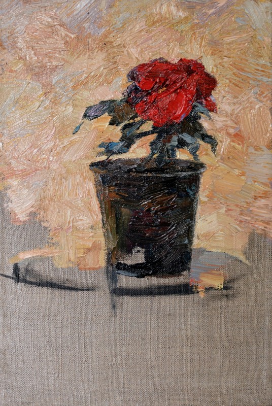 "Pictură. Pleinair. Pleinair România" by Maxim Romaniuc, ulei pe pânză
