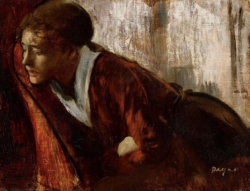 "Painting. Figure" by Edgar Degas