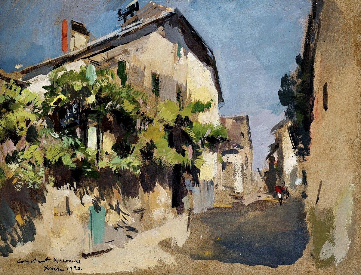 "Pictură. Arhitectură" by Konstantin Alekseyevich Korovin