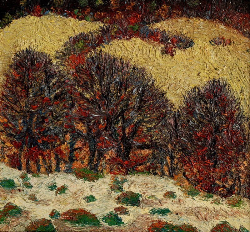 "Fairy Tale" by Nicoleta Stati, 2000, 620x680mm, ulei pe pânză